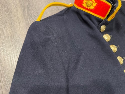 Genuino Royal Marines RM Banda Vestido Uniforme Túnica Chaqueta Hombres’s 29 Hedgard Sons - Imagen 8 de 23