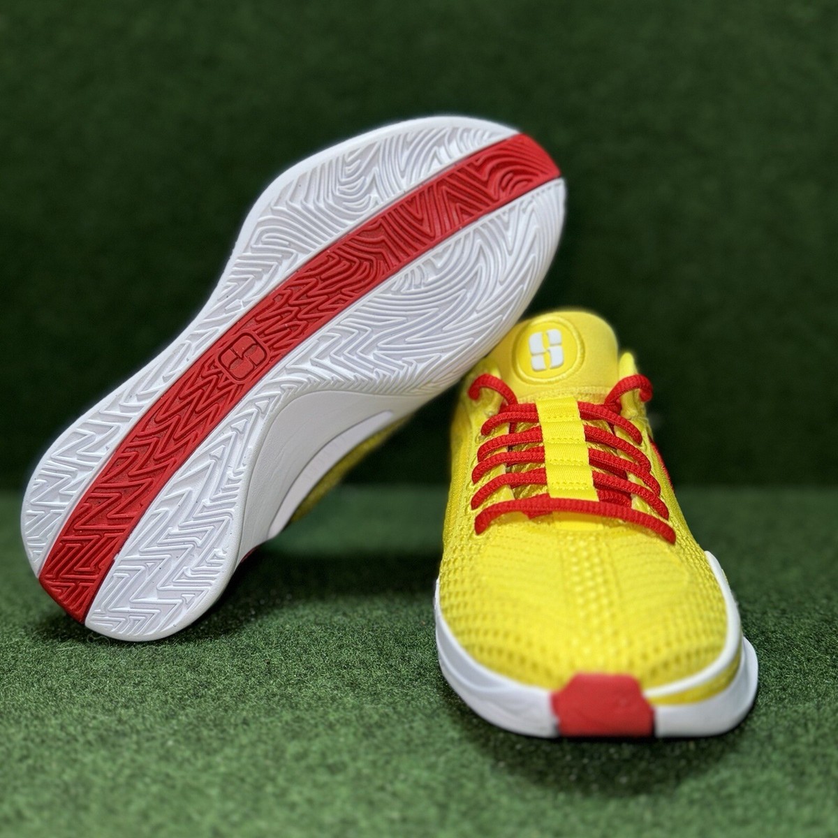 Nike Sabrina 1 NBY YELLOW RED WHITE Womens Size 6.5 FJ4036-900