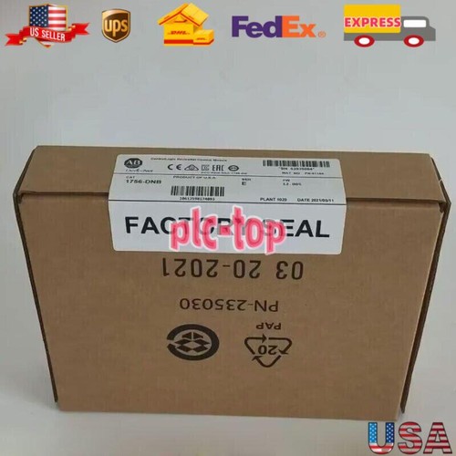 nEW IN BOX Allen Bradley 1756-DNB SER E ControlLogix DeviceNet Comms Module