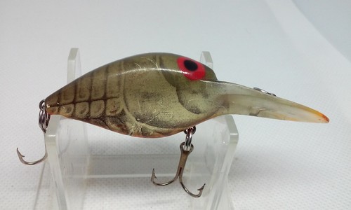 Storm Pre-Rapala Rattlin Flat Wart Naturistic Green Crayfish 3" FLV63 Crank lure - Picture 3 of 7
