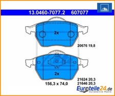 Bremsbelagsatz, Scheibenbremse ATE 13.0460-7077.2 für VW