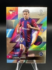 2024 Topps Finest UEFA LAMINE YAMAL RC Rookie #50 Barcelona Base