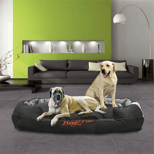 XXL Orthopädisch Hundebett Hundesofa Memory Foam Hunde Schlafplatz mit Kissen DE - Bild 3 von 9