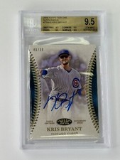 2018 TOPPS TIER ONE KRIS BRYANT AUTO 46/50 BGS 9.5 10 AUTO CHICAGO CUBS