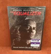 THE EQUALIZER DVD ~ Denzel Washington ~ Chloe Grace Moretz ~ NEW SEALED!