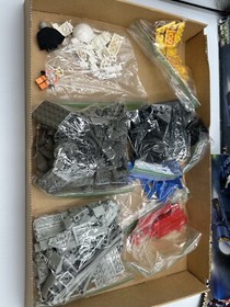 LEGO STAR WARS 7150 TIE Fighter & Y-Wing 407 pcs Retired Incomplete See Disc!!