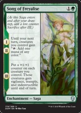 MTG - Song of Freyalise - Dominaria - NM, English Magic FLAT RATE SHIP