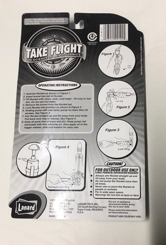 COHETE DE AGUA PRESURIZADA POR AIRE LANARD TAKE FLIGHT H2O - Imagen 2 de 2