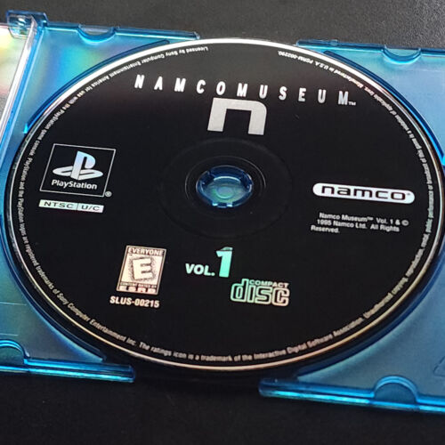 Namco Museum Volume 1 PlayStation, Loose, Tested, Includes 6 Classic Games - Picture 2 of 10
