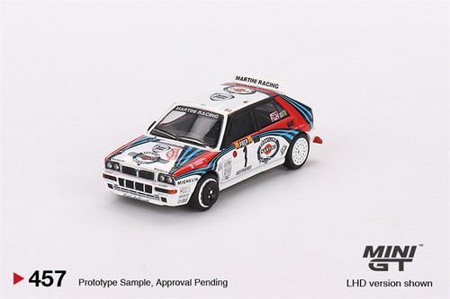 Juego de figuras/carpa de carreras MINI GT 1:64 Lancia Delta/Land Rover/Martini - Imagen 17 de 27