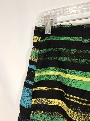 Point Zero Men's Cargo Board Shorts - Size Medium - Green / Blue - Picture 5 of 5