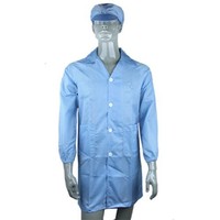Anti-static Lab Smock Clothes Coat Size L With Hat, New, Free Shipping on sale Anti-static Lab Smock Clothes Coat Size L With Hat, New, Free Shipping on sale