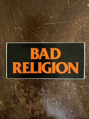 Vintage Bad Religion The Process Of Belief 2002 punk rock promo sticker RARE!!!