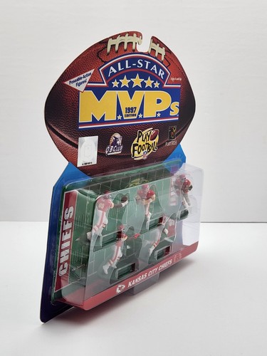 Galoob ALL-STAR MVPs 1997 Edition Kansas City Chiefs Poseable-Action Figs. 1:35 - Picture 6 of 18