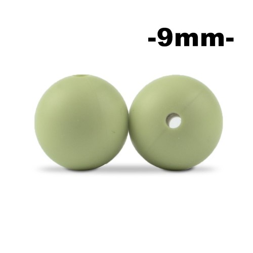 Round Loose Beads -9MM Silicone DIY Necklace Bead BPA Free Accessory 100PCS/Lot - Picture 37 of 44