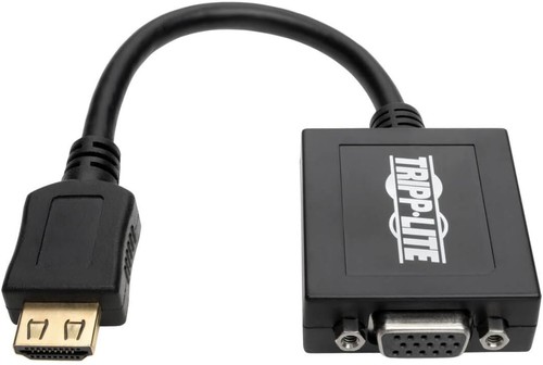 Tripp Lite HDMI to VGA Video Adapter Converter w/ Audio 1080p, 15.24 cm (P131-06 - Picture 3 of 10