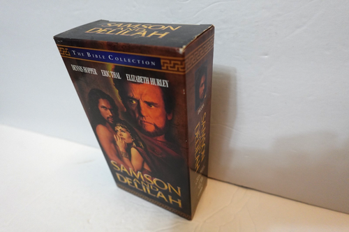 Samson and Delilah (Dennis Hopper/Elizabeth Hurley/Eric Thal) VHS tape (tested) - Picture 2 of 6