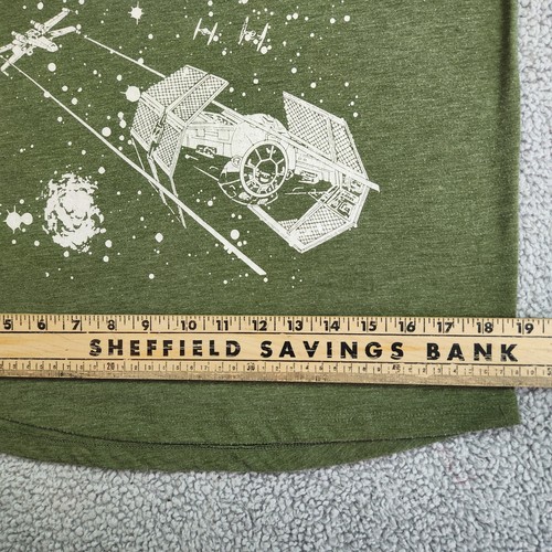 Star Wars T-shirt Green Large Unisex - Picture 6 of 8