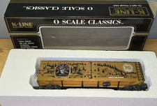 K-Line O Gauge Pig's Eye Pilsner Beer Train Reefer Car 39th TCA Convention K7610