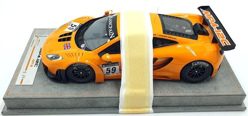 Tecnomodel 1/18 Scale TM18-4/12C - McLaren MP4-12C GT3 Blancpain #59 - Image 3 of 4