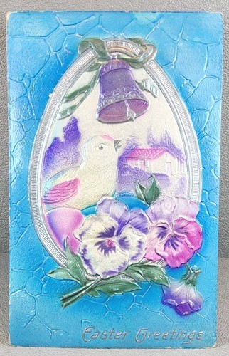 1914 Easter Greetings Postcard ~ Easter Greetings ~ #-7497 - Picture 5 of 14
