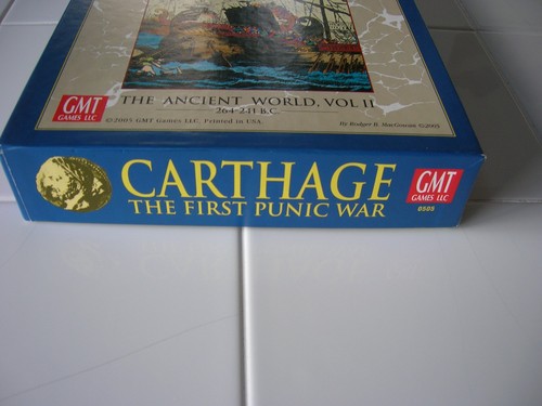 GMT Carthage The First Punic War Unpunched 2005 BERG The Ancient World, Vol II - Picture 5 of 18