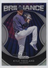 2019 Panini Prizm Brilliance Silver Prizm Kyle Freeland #B7 6x9