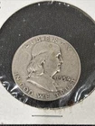 1954-D FRANKLIN SILVER HALF DOLLAR ~ XF ~ NICE COIN~