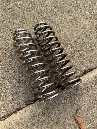 Vintage Harley Springer Knucklehead Top Springs Pair OEM Panhead Flathead - Zdjęcie 1 z 2