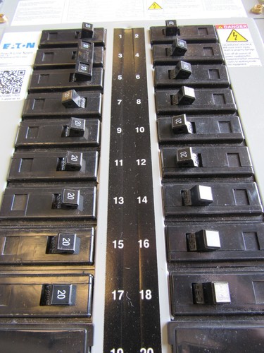 EATON POW-R-LINE XPERT PRL1X 100A 3P4W 208Y/120V 42CKT PANEL INTERIOR NEW NO BOX - Picture 6 of 13