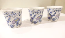 Figgjo Flint Norway Porcelain Turi-Design Lotte Girl Cups Handpainted Silkscreen