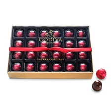 Godiva Holiday Chocolate Covered Cherries Gift Box - 24 Piece C