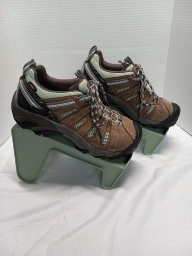 Keen Utility Women's ASTM F2413-11 Steel Toe Work Shoes Size 7.5M Teal/gray - Picture 2 of 10
