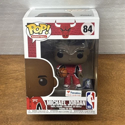 Funko Pop! NBA Chicago Bulls Michael Jordan in Warm Ups #84  FANATICS EXCLUSIVE