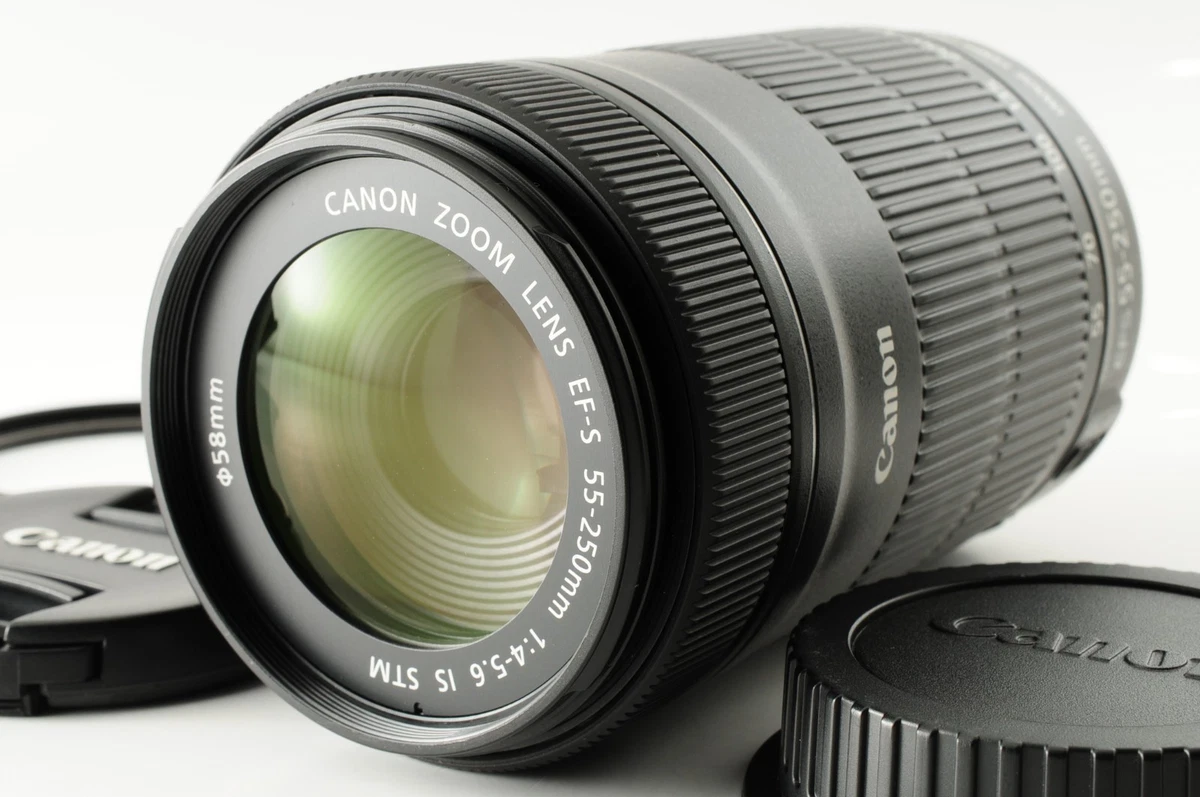 Canon EF-S 55-250mm Focal Camera Lenses for sale | eBay