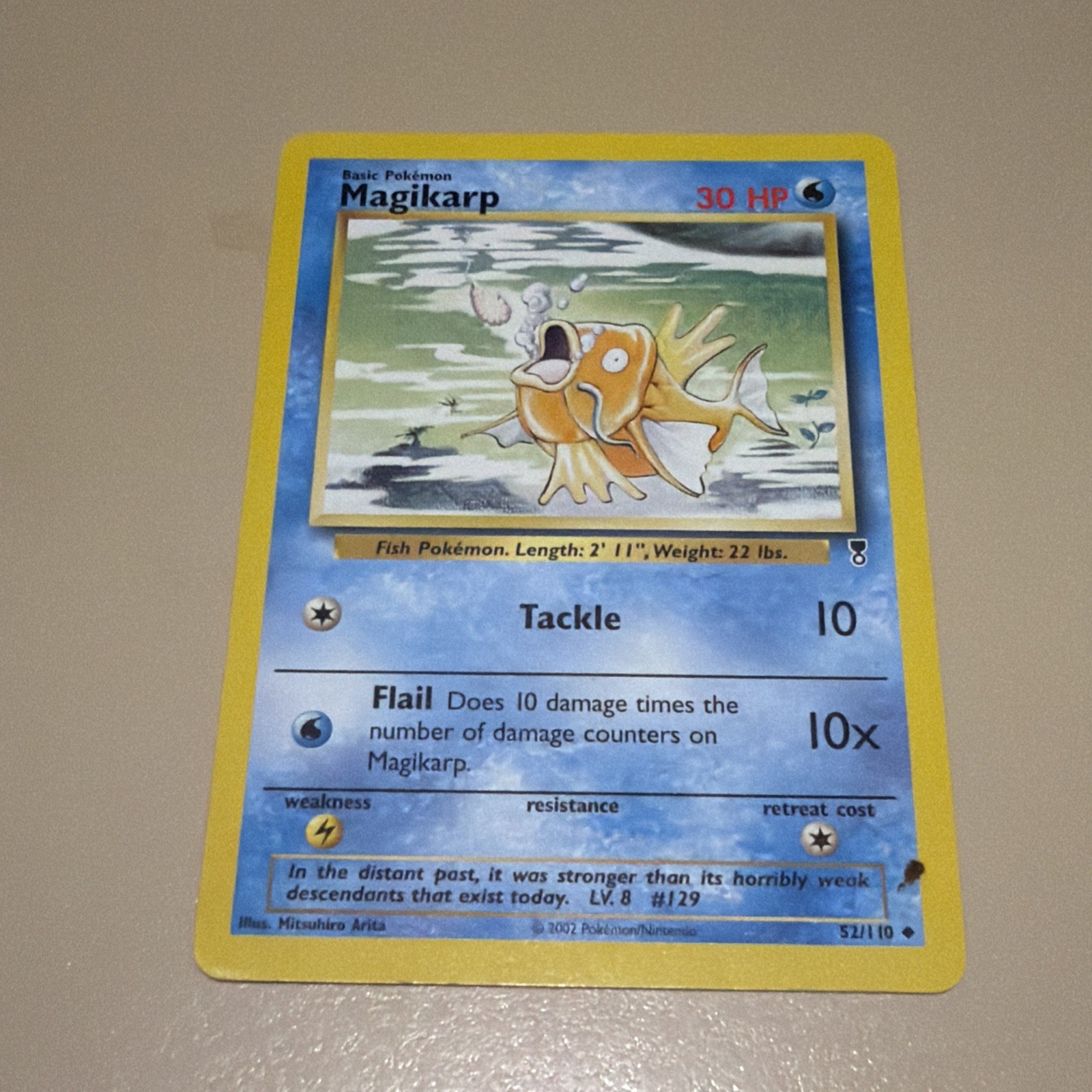 Mint Legendary Collection 52/110 Magikarp Pokemon Card 