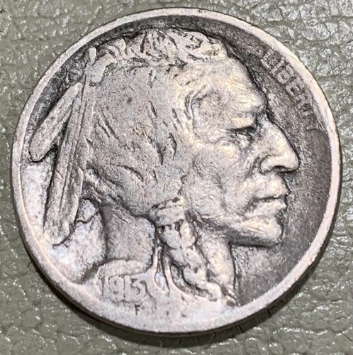 1913 type 2 Buffalo nickel, nice original FINE Condition Coin