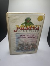 Rare Emmet Otter's Jug Band Christmas Muppet Home Video Beta Not VHS Clamshell