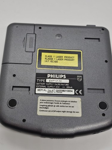 Philips Expanium EXP101 Discman CD Player MP3 tragbarer CD/CD-RW Spieler - Bild 2 von 4