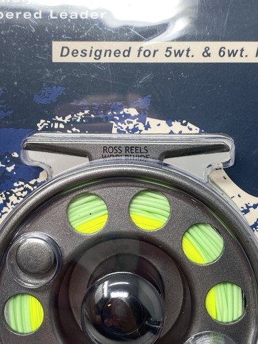 Ross Worldwide Flystart 2 Fishing Reel Titanium For 5wt. & 6wt. Fly Rods READ - Picture 6 of 15