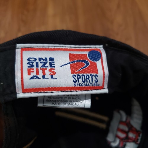 Cappello vintage Chicago Bulls 1998 NBA Champions spogliatoio specialità sportive etichette - Foto 9 di 13