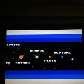 Famicom Disk System Gyrus W/box instruction FC Disk Card Tested 80's Retro game