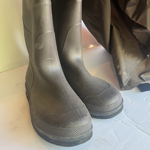 Frogg Toggs Rana II PVC Lug Sole Hip Wader - Brown size 7 - Picture 10 of 13