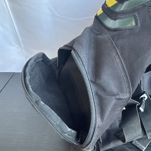 Mochila escolar de skateboard vintage ELEMENT Mohave Rasta Multi Y2K Sk8 leer - Imagen 10 de 12