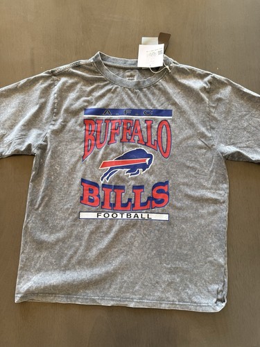 GAMEDAY COUTURE BUFFALO BILLS CLASSIC GRIND WASHED RELAXED FIT TEE - L