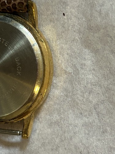 Women’s Style Analog, Quartz, Watch, Working, New Battery, Brown Band Is Broken - Picture 21 of 21