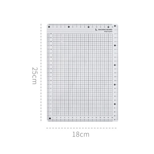 Non Slip Learning Pad A4/B5/A5 Writing Board Grid Scale Ruler Test Stationery - Afbeelding 12 van 12