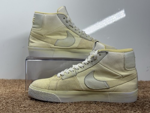 Nike SB Zoom Blazer Medio Premium Zapatos Tenis Lavado Limón DR9087-700 Talla 8.5 - Imagen 2 de 13