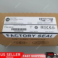 New Factory Sealed AB 1746-IB16 SER D SLC 500...