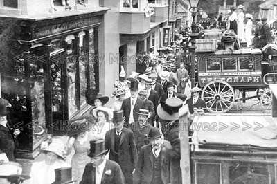 Pyy-36 Animated Scene, Helston, Cornwall 1911. Foto